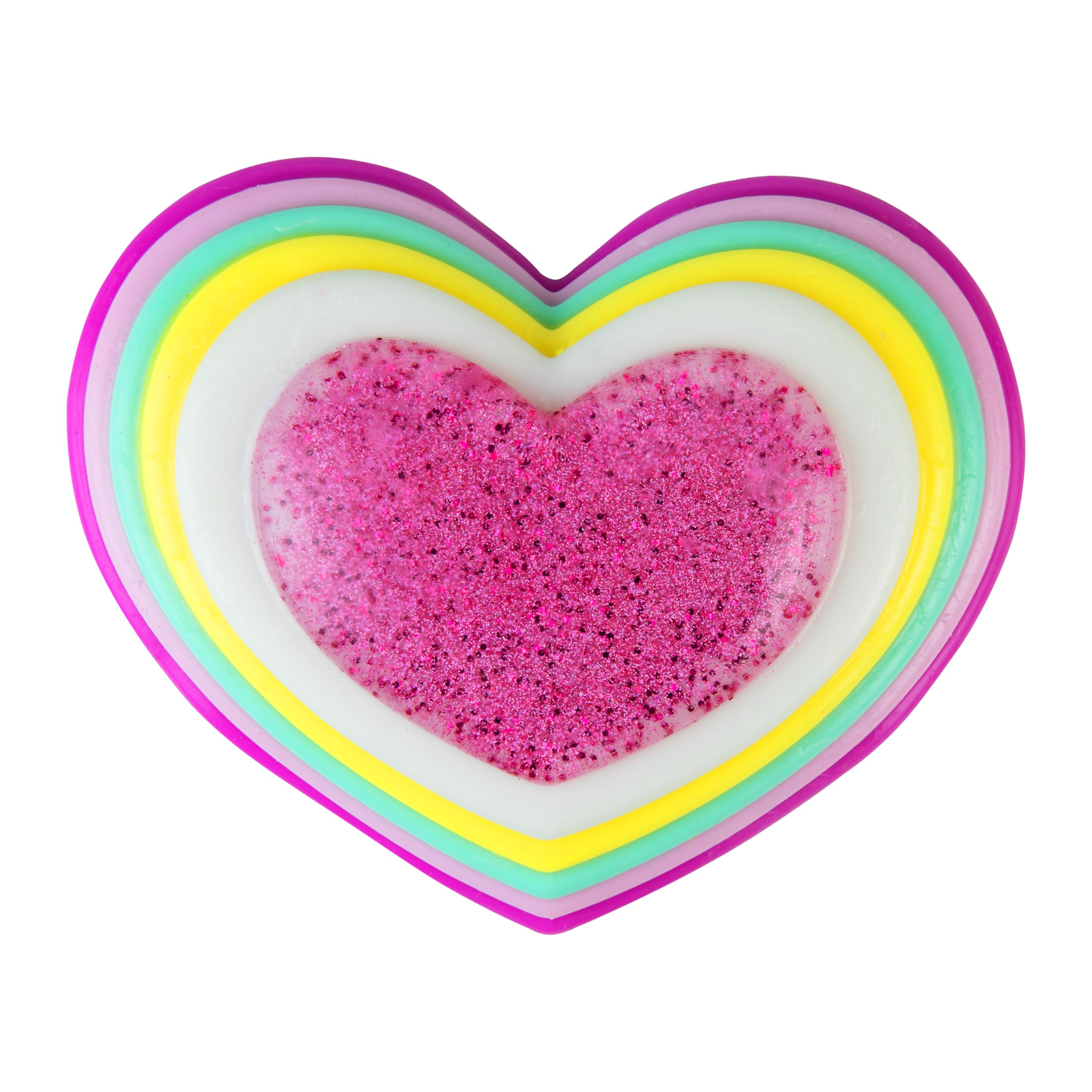 Amazon.com: ORB Tabalicious Jumbo TABA Squishy Rainbow Heart Toy